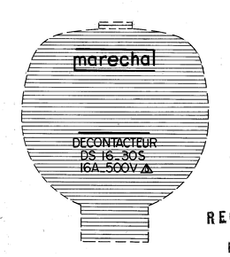 MARECHAL DECONTACTEUR DS 16 trademark