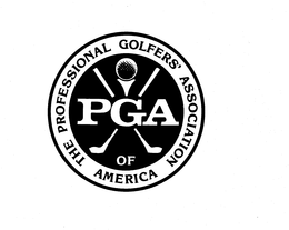 PGA THE PROFESSIONAL GOLFERS ASSOCIATION OF AMERICA trademark