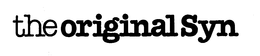 THE ORIGINAL SYN trademark