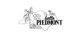 12 HELLO PIEDMONT trademark
