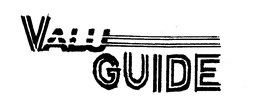 VALU GUIDE trademark
