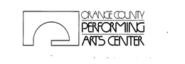 ORANGE COUNTY PERFORMING ARTS CENTER trademark