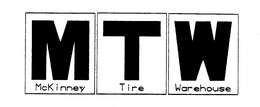 MTW MCKINNEY TIRE WAREHOUSE trademark