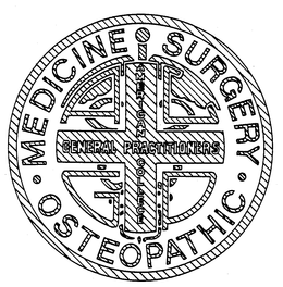 MEDICINE SURGERY OSTEOPATHIC AMERICAN COLLEGE GENERAL PRACTITIONERS trademark
