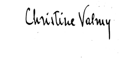 CHRISTINE VALMY trademark