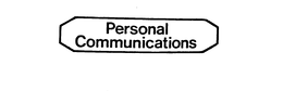 PERSONAL COMMUNICATIONS trademark