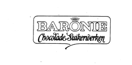 BARONIE CHOCOLADE SUIKERWERKEN trademark