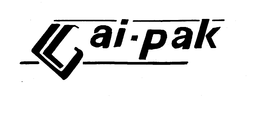 GAI-PAK trademark