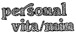 PERSONAL VITA/MIN trademark