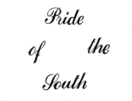 PRIDE OF THE SOUTH trademark