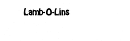 LAMB-O-LINS trademark