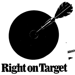 RIGHT ON TARGET trademark