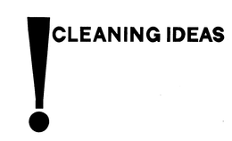 ! CLEANING IDEAS trademark