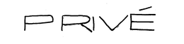 PRIVE trademark
