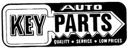 AUTO KEY PARTS QUALITY.SERVICE.LOWPRICES trademark