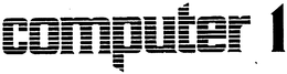 COMPUTER 1 trademark