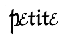 PETITE trademark