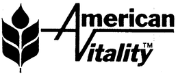 AMERICAN VITALITY trademark