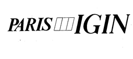 PARIS IGIN trademark