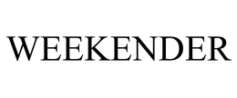 WEEKENDER trademark