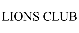 LIONS CLUB trademark