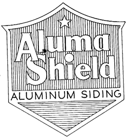 ALUMA SHIELD ALUMINUM SIDING trademark