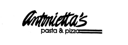 ANTONIETTA'S PASTA & PIZZA trademark