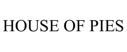 HOUSE OF PIES trademark