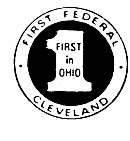 FIRST IN OHIO FIRST FEDERAL CLEVELAND trademark