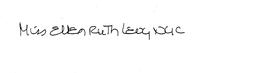MISS ELLEN RUTH LEVY NYC trademark