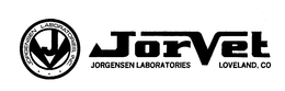 JORVET JORGENSEN LABORATORIES LOVELAND, CO. trademark