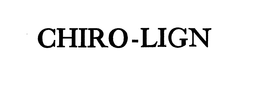 CHIRO-LIGN trademark