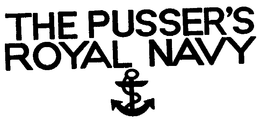 THE PUSSER'S ROYAL NAVY trademark