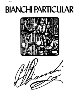 BIANCHI PARTICULAR V. BIANCHI trademark