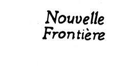 NOUVELLE FRONTIERE trademark