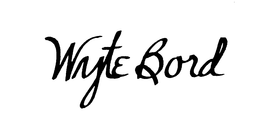 WYTE BORD trademark