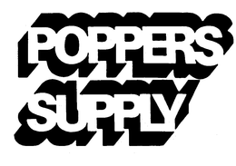 POPPERS SUPPLY trademark