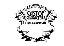 DON POST STUDIOS CAST OF CHARACTERS HOLLYWOOD trademark