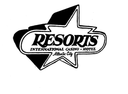 RESORTS INTERNATIONAL CASINO.HOTEL ATLANTIC CITY trademark