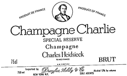 CHAMPAGNE CHARLIE trademark