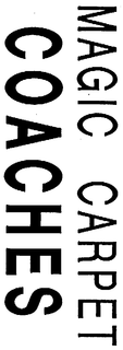 MAGIC CARPET COACHES trademark