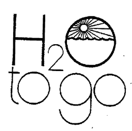 H20 TO GO trademark