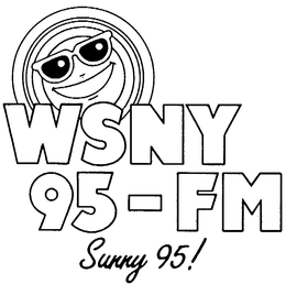 WSNY 95-FM SUNNY 95! trademark