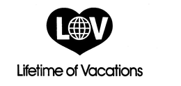 LOV LIFETIME OF VACATIONS trademark