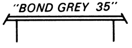 "BOND GREY 35" trademark