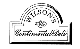 WILSON'S CONTINENTAL DELI trademark