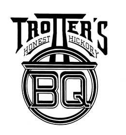 TROTTER'S HONEST HICKORY BQ trademark