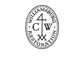 WILLIAMSBURG RESTORATION CW 4XX trademark