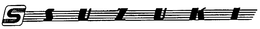 SUZUKI trademark