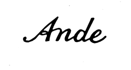 ANDE trademark
